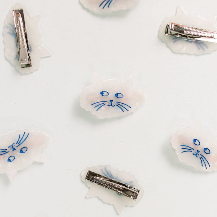Cloud Cat Barrette