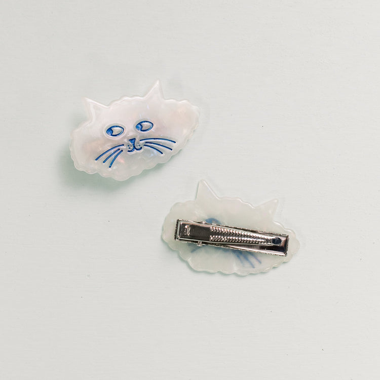 Cloud Cat Barrette