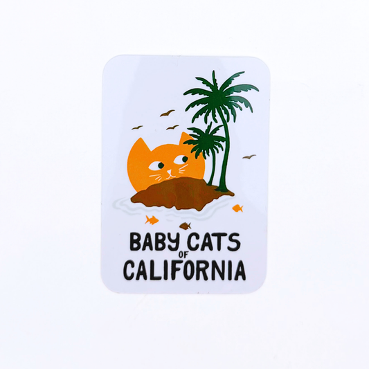 Cat Island Sticker