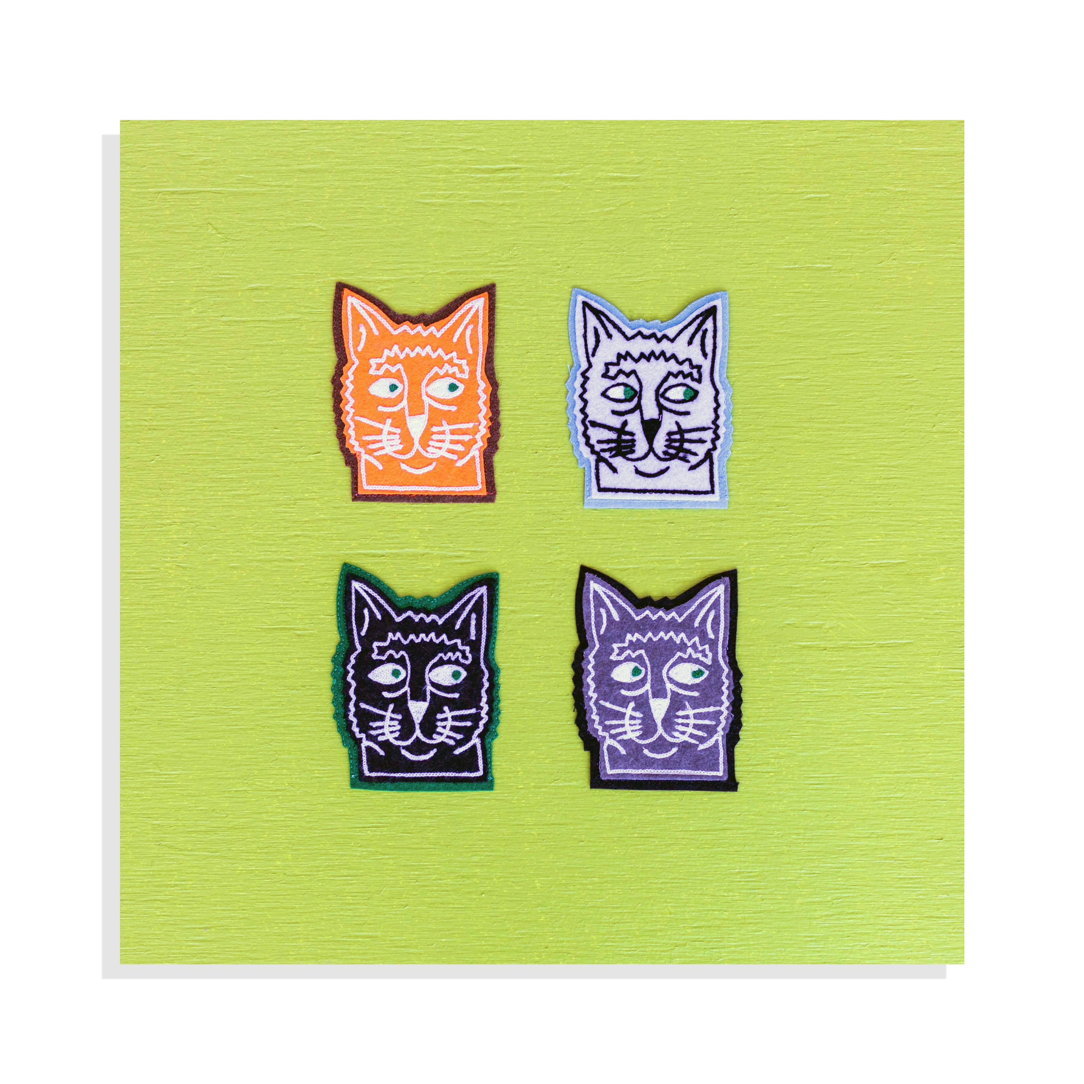 Cat Chain Stitch Patch – Baby Cats of California