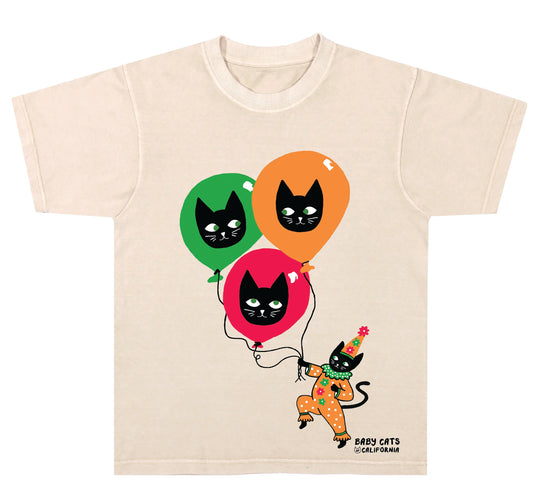 Adult Cat Clown T-shirt