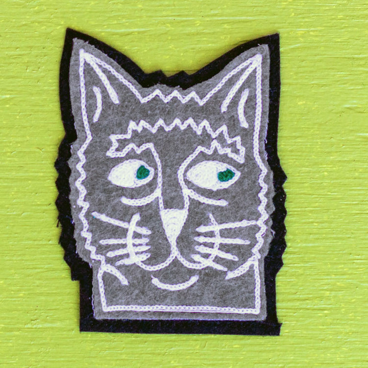 Cat Chain Stitch Patch