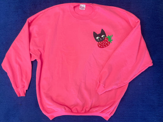 Baby Cats Thrifted-Strawberry Eater Adult 4XL (#9A)