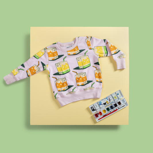 Kids Juice Cat Sweatshirt