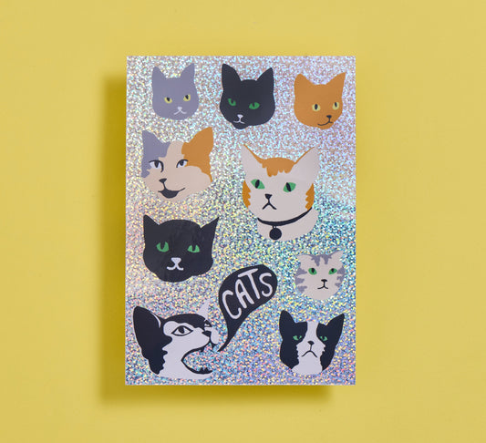 Lots of Cats Sticker Sheet