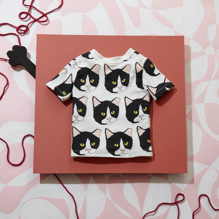 Adult Stray Cat Social Club T-Shirt