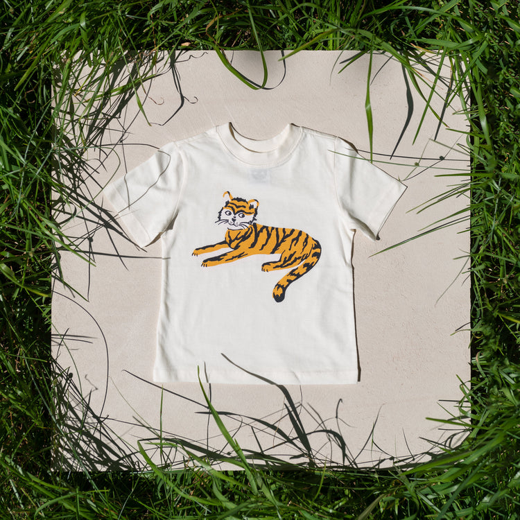SIZING SALE Adult Tiger T-shirt