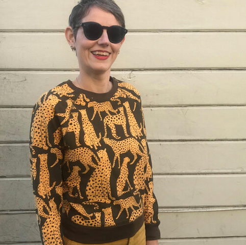 Adult Cheetah Sweatshirt