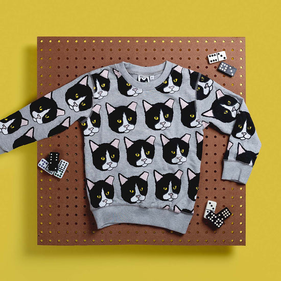 Adult Stray Cat Social Club Sweatshirt – Baby Cats of California